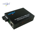 10/100M single mode 2 ethernet ports optic fiber media converters